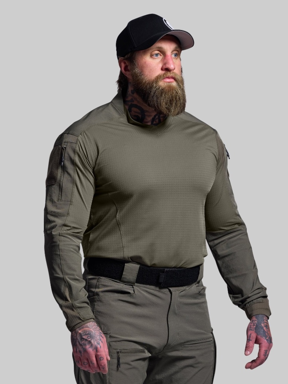 Born Primitive Long Sleeve Op Top Pro (Ranger Green) Size SmallSmall